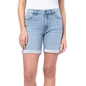 NEW Parasuco Knit Denim Shorts | Blue